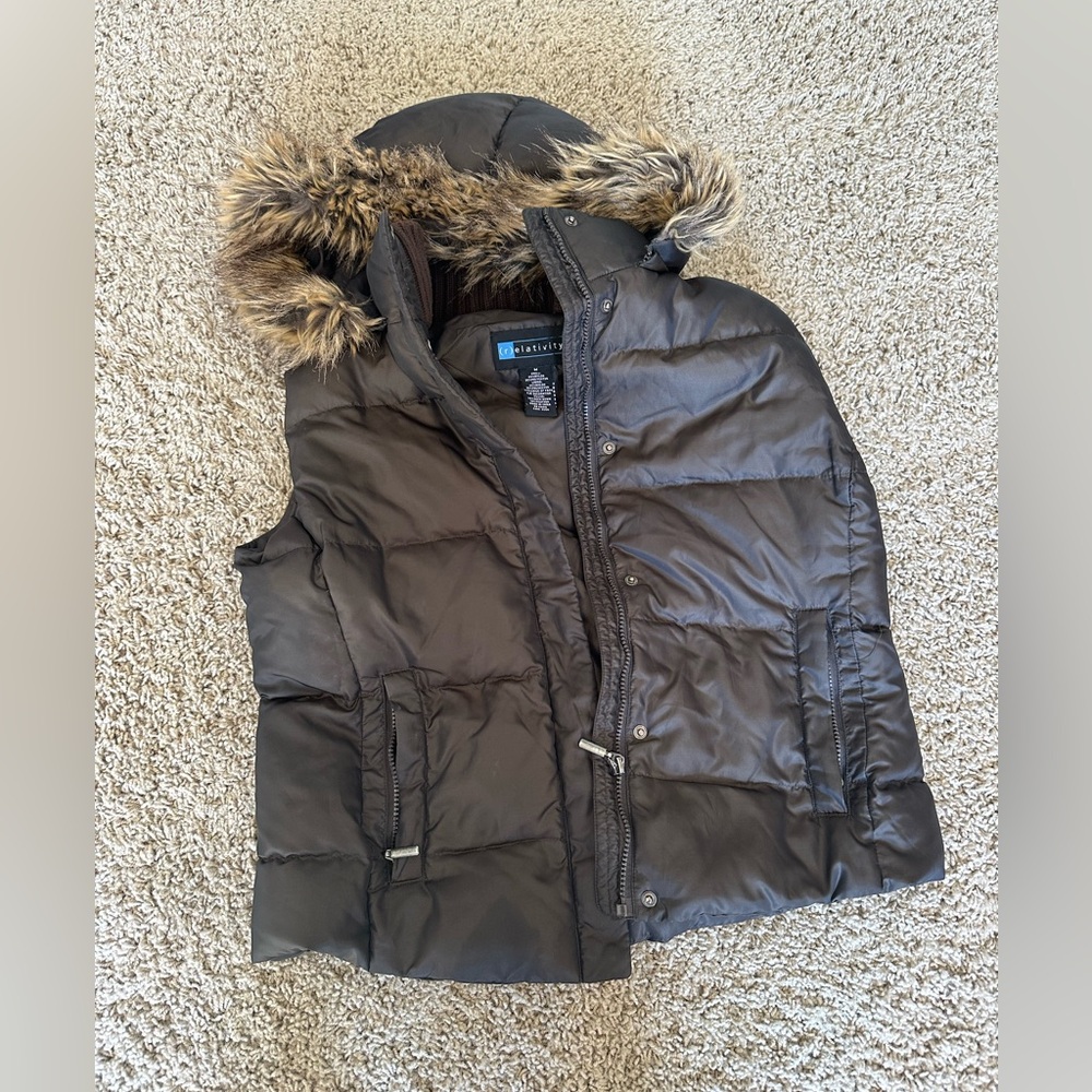 Relativity puffer vest